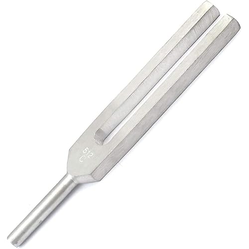 Tuning Fork Set of 5 {C128, C256, C512, C1024 & C2048 }Free Zipper CASE Included by G.S ONLINE STORE