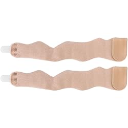 with Hook & Loop Fastener Toe Separator, Skin-Friendly Toe Finger Straightener, for Curled Pinky Toes Separate and Protect Foot Care Correction