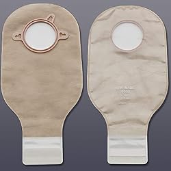 Ostomy Pouch New Image 2 34" Two-Piece System 12" Length Drainable #18004