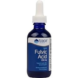 Trace Minerals Liquid Ionic Fulvic Acid | Supports Gut Health | Promotes Digestive Wellness | With Concentrace Supplement, 72 Ionic Trace Minerals, Keto, Dietary Supplement, Healthy Functions, Energy, pH Balance, Hydration | 2-Month Supply