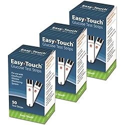 Easy Touch Eas-150 Easytouch Glucose Test Strip, 150 Count Pack of 150
