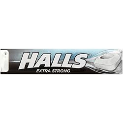 Halls Menthol Extra Strong, 35 g Pack of 3