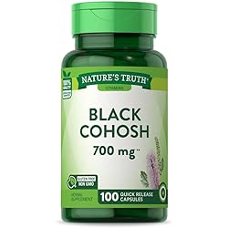 Black Cohosh | 100 Capsules | Root Extract | Non-GMO, Gluten Free | Nature's Truth