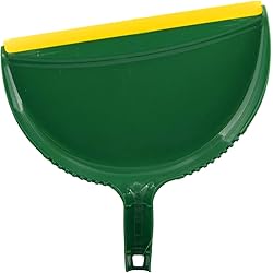 Pine-Sol Jumbo Dustpan, 13.25” | Heavy Duty Dust Pan with Rubber Edge | Clip-On Design Attaches to Standard Broom Sticks, Green