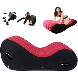 Inflatable Sex Sofa Position Pillow Sofa Bed with Electric Pump - Magic Cushion Furniture for Couples Position Support Pillow - Ship from US