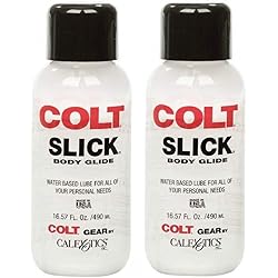Cal Exotics Colt Slick Lubricant 16.57-Ounce Bottle Pack of 2