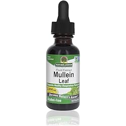 Nature's Answer Mullein Leaf | Herbal Supplement | Supports Healthy Respiratory Function & Healthy Mucous Membranes | Non-GMO & Kosher | Gluten-Free & Alcohol-Free 1oz