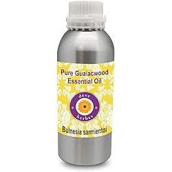 Deve Herbes Pure Guaiacwood Essential Oil Bulnesia sarmientoi Natural Therapeutic Grade Steam Distilled 300ml 10 oz