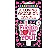 Adult Sex Toys I in Love You, Candle