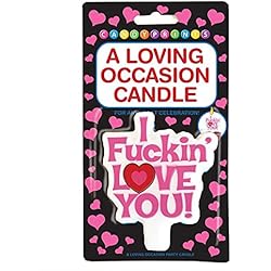 Adult Sex Toys I in Love You, Candle
