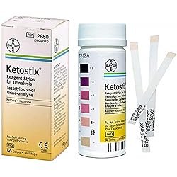 Ketostix Reagent Strips, Ketostix Reagent Strips, 1 BOX, 50 EACH