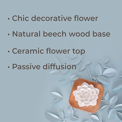 Plant Therapy Passive Lotus Flower Aromatherapy Diffuser for Essential Oils
