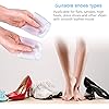 Silicone Arch Support for Flat Foot, 2 Pairs Arch Insoles Pad for Plantar Fasciitis and High Arches,Orthotic Cushion for Women Shoes Arch Support 2Pair