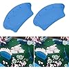 Prettyia 2pcs Blue Durable Playing Card Holder for Senior Elderly Adults Disabled CAN to 15 Cards