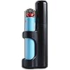 Joint Case – The Clinger is a Smell Proof, Crush Proof, Portable, Cigarette Case That attaches to Your Lighter Classic Black