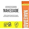 Nakedade – Performance Enhancing Sports Drink Powder - Citrus Flavor Electrolyte Powder – No GMOs or Artificial Sweeteners, Gluten-Free, Soy-Free, Dairy-Free – 16 Sticks