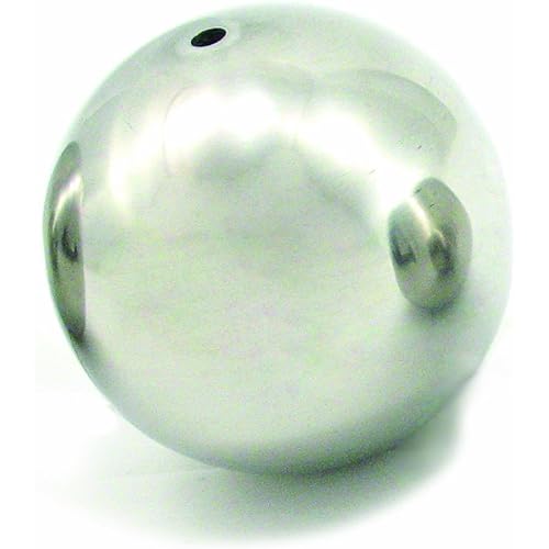 2.5" S Steel Ball With Hole Wbag