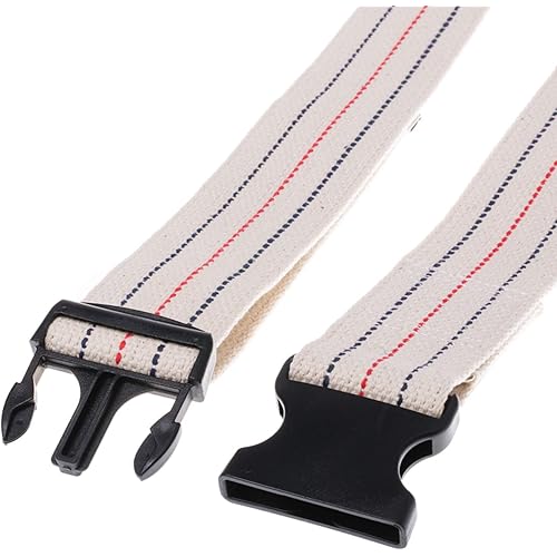 COW&COW Gait Belt 60inch - Transfer and Walking Assistance with Quick Release Buckle for Caregiver Nurse Therapist 2 inchesBlack