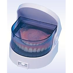 Sonic Cordless Denture Cleaner Portable Battery Operated Vibrating Jewelry Coins Cleaning Machine