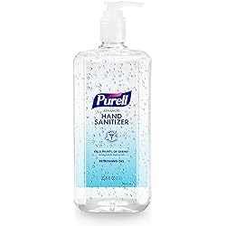 Purell Advanced Hand Sanitizer Refreshing Gel, Clean Scent, 1 Liter Pump Bottle Pack of 1 – 9632-04-CMR