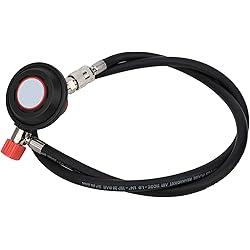 Air Breathing Tube, Fine Workmanship Lightweight Portable 500（Lmin）Above Adjustment Positive Pressure Type Air Supply Valve Breathing Tube for Rebreather