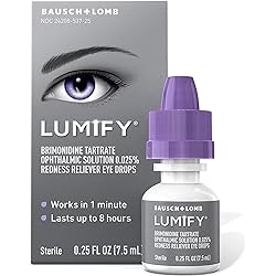 LUMIFY Redness Reliever Eye Drops 0.25 Ounce 7.5mL