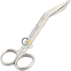 7" Stainless Steel Bandage Scissors & First AID by G.S ONLINE STORE