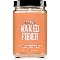 Naked Fiber Organic Baobab Powder Fiber Supplement
