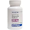 Stool Softener Docusate Sodium 250 Mg 100 Caps 3 Pack by Rugby