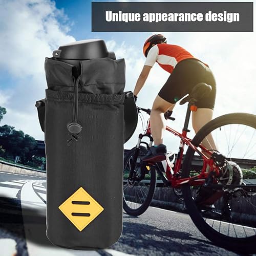 Tgoon Bicycle Water Bottle Bag, Keep Warm Concise Bike Water Bottle Bag Portable Durable Multifunctional for Place Items for Bicycle Accessories