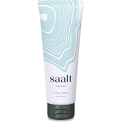 Saalt Menstrual Cup Wash - Made in USA - Premium Formula for Silicone Menstrual Cups 4 oz