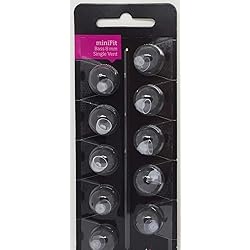 Oticon MiniFit Single Vent Bass Domes: 10-pack Medium 8mm by Oticon