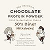 KOS Vegan Protein Powder, Chocolate - Low Carb Pea Protein Blend - Plant Based Protein Powder - USDA Organic, Keto, Gluten, Soy & Dairy Free - Meal Replacement for Women & Men - 14 Servings