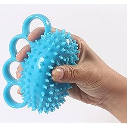 Hand Grip Strengthener Finger Exerciser Training Ball for Patient Recovery Elderly Stroke Arthritis Physical Therapy Anxiety Stress Relief Pressure Squeeze for Yoga Athletes Musicians Muscles Massage
