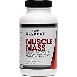 Beverly International Muscle Mass, 150 tablets. No-nonsense BCAA formula. Try this little-known trick for greater lean muscle size