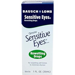 Bausch & Lomb Sensitive Eyes Rewetting Drops 1 oz Pack of 2