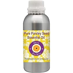 Deve Herbes Pure Parsley Seed Essential Oil Petroselinum crispum Natural Therapeutic Grade Steam Distilled 630ml 21 oz