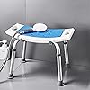 ZAANTA Bathroom Stool Adjustable Elderly Bathroom Seat Anti-Skid Bath Chairs for Elderly Squat Toilet Stool for Shower Special Chair Home Chair Seat