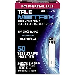 TRUE METRIX Blood Glucose Test Strips, 50 Count