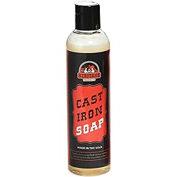 Heritage Products Cast Iron Soap – All Natural Skillet Cleaning Soap Cleans, Restores, Removes Rust from Griddle, Grill Grate, Dutch Oven - 100% Plant-Based Cast Iron Cleaner for Home and Camping