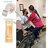 COW&COW 24" Wooden Transfer Board and 60" Transfer Belt Kit for Patient, Senior and Handicap Move Assist and Slide Transfers 24Inch