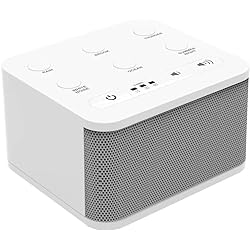 Big Red Rooster 6 Sound White Noise Machine | Sound Machine for Sleeping | Portable White Noise Machine for Office Privacy | Travel Sound Machine Baby | Plug in Or Battery Operated