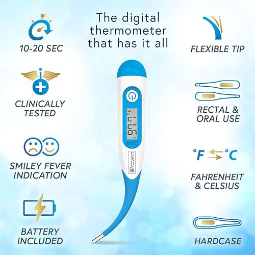 iProven Forehead Thermometer Oral Thermometer Saturation Monitor