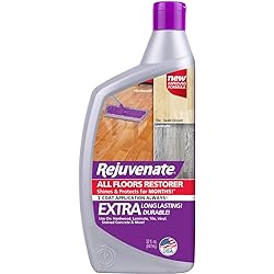 Rejuvenate All Floors Restorer and Polish Fills in Scratches Protects & Restores Shine No Sanding Required 32 oz