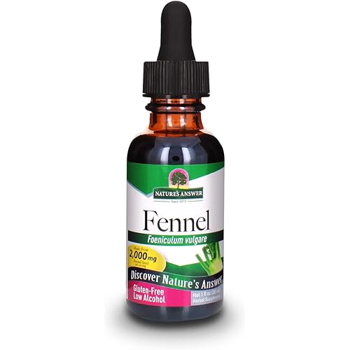 Nature's Answer Fennel Seed with Organic Alcohol, 1-Fluid Ounce | Digestive Support | Promotes Intentional Health