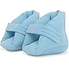 NYOrtho Heel Protector Cushion, 1 Pair - Quilted Foot Pillows for Pressure Sores, Bed Sores, Injuries - Heel Protectors for Standard Size or Bariatric Patients - Extra Gentle Velvet Fabric