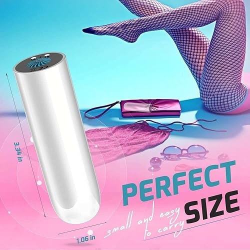 WALLER PAA] 10 Speed Rechargeable Bullet Vibrator Vibe Discreet Sex Toys for Women Couples