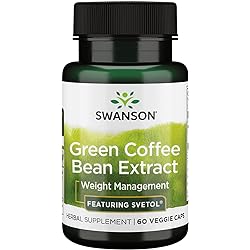 Swanson Svetol Green Coffee Bean Extract 200 Milligrams 60 Veg Capsules