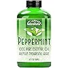Best Peppermint Oil 4 Oz Bulk Aromatherapy Peppermint Essential Oil for Diffuser, Topical, Soap, Candle & Bath Bomb. Great Mentha Arvensis Mint Scent for Home & Office