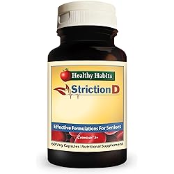 Healthy Habits StrictionD with Glucohelp, Banaba Extract, Ceylon Cinnamon & Crominex 3 is 100% All Natural